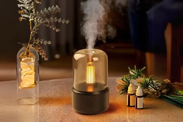 Portable Aroma Diffuser & Humidifier with Ambient Night Light