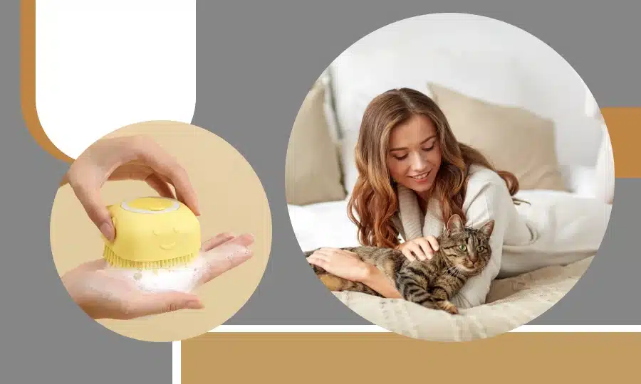 pet bath brush