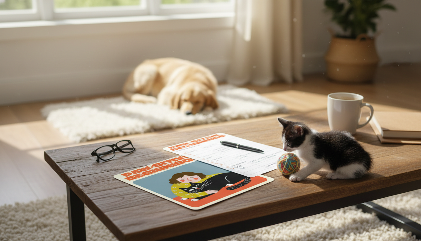 New Pet First Week Checklist: Dogs & Cats Day-by-Day